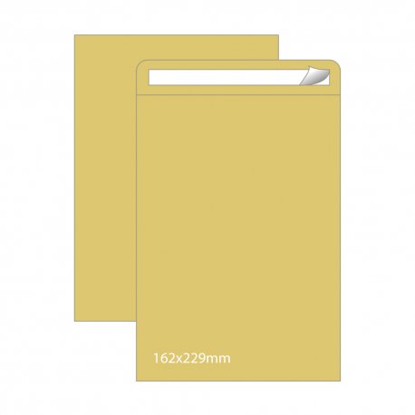 Envelopes Saco 162x229mm C5 Kraft 090g Autodex 250un 1611049