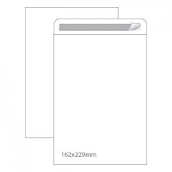 Envelopes Saco 162x229mm C5 Branco 90g Autodex Pack 50un 1611056