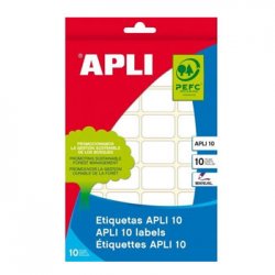 Etiquetas 040x075mm 10Fls A5 Apli 40un APL1655