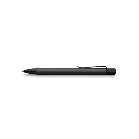 Esferográfica Hexo Faber-Castell Alumínio Preto + Estojo 1171534