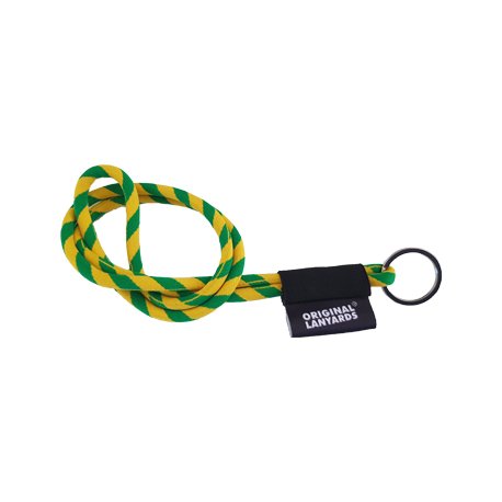 Fita Lanyards Long Tube Amarelo / Verde ø8 x 470 mm LAN1013