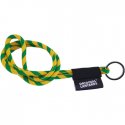 Fita Lanyards Long Tube Amarelo / Verde ø8 x 470 mm LAN1013