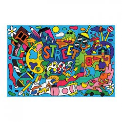 Conjunto Giotto Maxi Art Lab Color e Puzzle 46 Peças 160581800