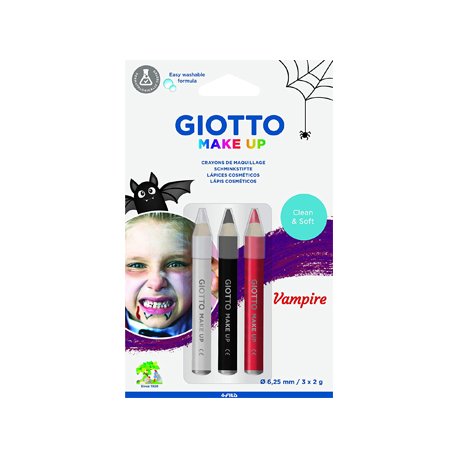 Lápis Facial Giotto Vampiro 3 Cores 160473900