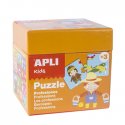 Jogo Puzzle Apli Kids Tema 12 Profissões 24 Peças APL13858