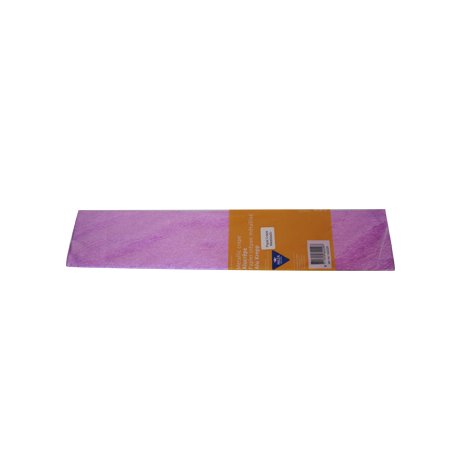 Papel Crepe Rosa Metalizado 50x150cm Rolo 123Z18034