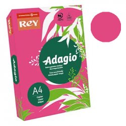 Papel Fotocopia Rosa Intenso Adagio (cd23) A4 80gr 1x500Fls 1801082