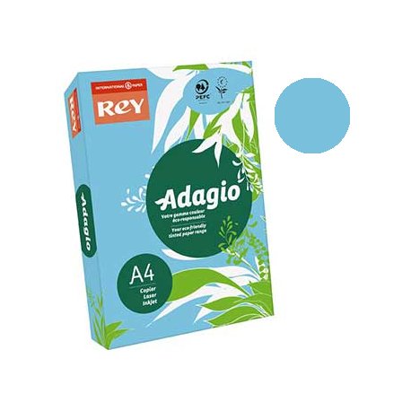 Papel Fotocopia Azul Claro Adagio (Cd48) A4 80gr 1x500Fls 1801083