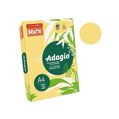 Papel Fotocopia Creme/Manteiga Adagio(cd02) A4 80gr 1x500F 1801089