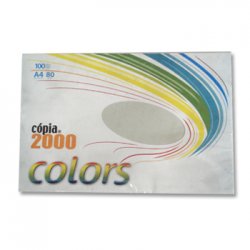 Papel Fotocopia Cinza A4 80gr 100Fls 180Z31951