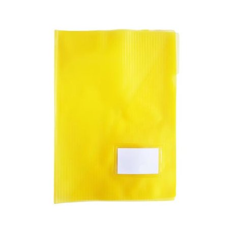 Classificador Plastico c/Bolsa int,Visor,Etiq Amarelo-1un 1101021AM