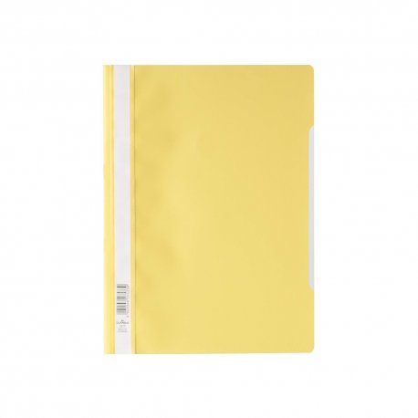 Classificador Capa Transparente Amarelo Durable 257304 1un 1151023