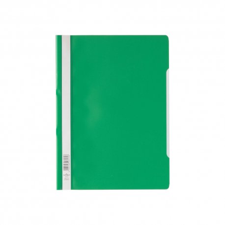 Classificador Capa Transparente Verde Durable 257305 1un 1151024