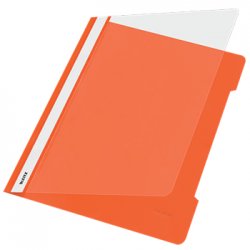 Classificador Capa Transparente Laranja Leitz 4191 25un 11541910045