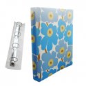 Pasta Arquivo L/E Marimekko 4 Argolas 310x240x40mm Azul SME42014465