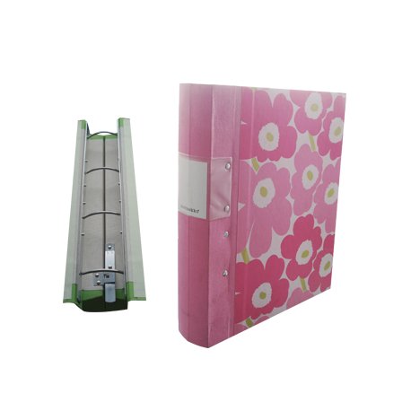 Pasta Arquivo L/E Marimekko 4 Argolas 315x260x53mm Rosa SME63214620