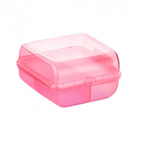 Caixa Sandwich Moss 14,5x14,5x8cm Rosa 6623021