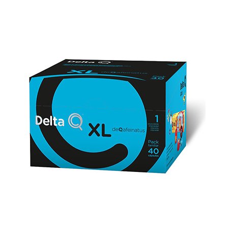 Café Cápsulas Delta Q deQafeinatus Pack XL40 6591412