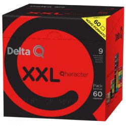 Café Cápsulas Delta Q Qharacter Pack XXL 60un 6591413