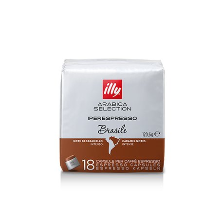 Café Cápsulas IperEspresso ILLY Brasil Pack 18un 6607113