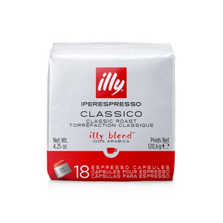 Café Cápsulas IperEspresso ILLY Torra Clássica Pack 18un 660A028