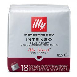 Café Cápsulas IperEspresso ILLY Torra Intensa Pack 18un 660A029