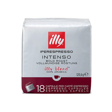 Café Cápsulas IperEspresso ILLY Torra Intensa Pack 18un 660A029