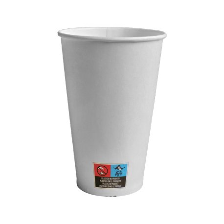 Copos Papel 355ml 12oz Branco 50un 6611062