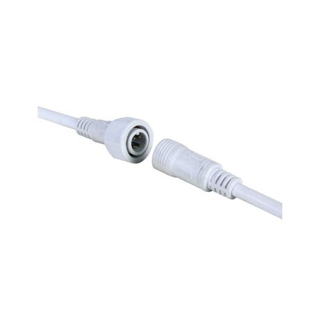 Conector DC com cabo Macho/Fêmea para Fitas LED RGB IP68 VELLCON11