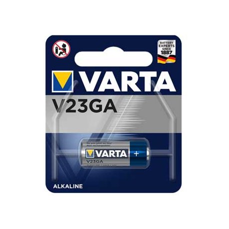 Pilhas V23GA / LR23 Alcalinas 12V 50mAh Varta 1un 1961115