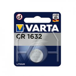 Pilhas CR1632 Lithium 3V 140mAh Varta 1un 1961125