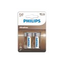 Pilhas LR14 / C Alcalinas 1.5V 7800mAh Philips 2un 1961019