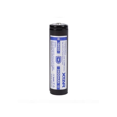 Pilhas Recarregáveis 18650 Ion de Lítio 3.6V 3400mAh 1un VELICR18650-34