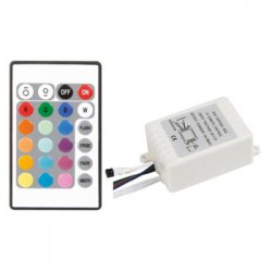 Controlador LED RGB com Controlo Remoto VELCHLSC2