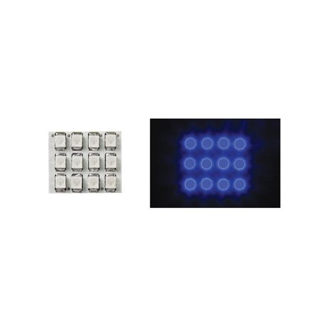 Dome Light com LEDs Azuis 12V 17x20mm VELLAMPL1720B