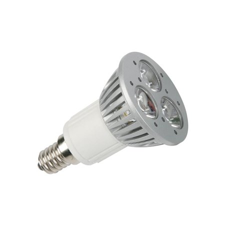 Lâmpada LED E14 3x1W Branco Quente (2700K) 230V VELLAMPL31E14WW