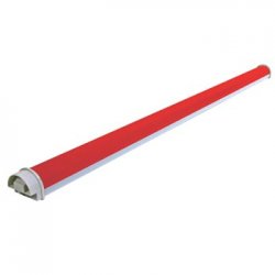 Tubo LED 144 Leds 1030x50mm Vermelho VELVDLLTR