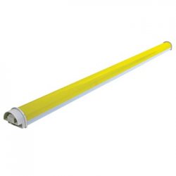 Tubo LED 144 Leds 1030x50mm Amarelo VELVDLLTY