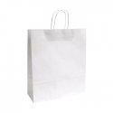 Saco 32x11x39cm Papel Branco c/Asas 100g 1un 6701689