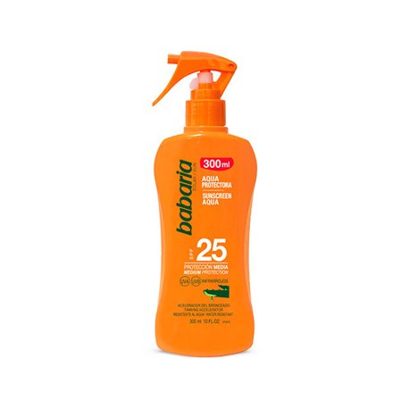 Protetor Solar SPF25 Babaria Aloe Vera Spray 300ml 6831403