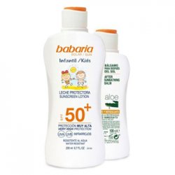 Protetor Solar SPF50+ Babaria Kids 200ml + After Sun 100ml 6831409