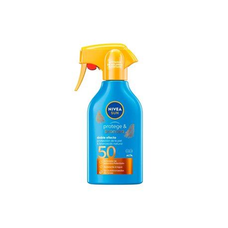 Protetor Solar SPF50 Nivea Sun Protege Bronzeia Spray 270ml 6831407