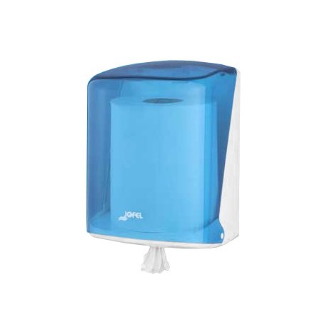 Dispensador Toalhas Rolo Extracao Central Azul 68241200