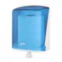 Dispensador Toalhas Rolo Extracao Central Azul 68241200