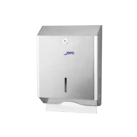 Dispensador Toalhas Mao Zig-Zag Aço Inox Satinado 6821400