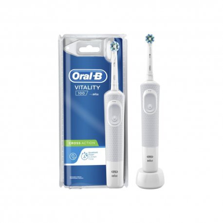 Escova de Dentes Oral-B Elétrica Vitality 100 Branco 6831756