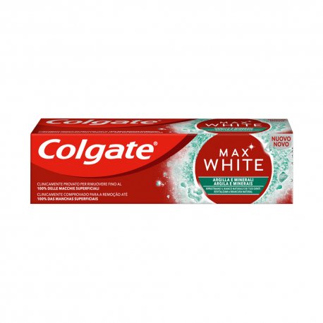 Pasta de Dentes COLGATE Max White Argila e Minerais 75ml 6831813