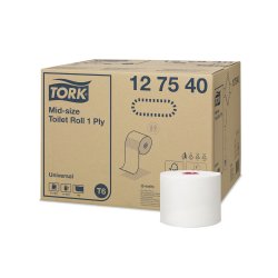 Papel Higiénico (Jumbo) 135mts 1Fls TORK T6 Universal 27un 650127540