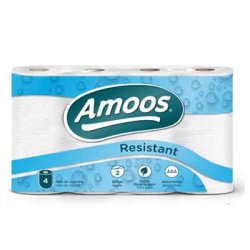 Rolo Cozinha 08,6mx22cm 2Fls Amoos Picotado 4un 6531033