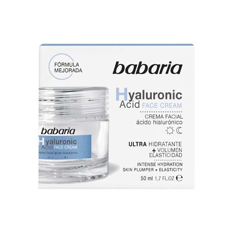 Creme Facial Babaria Ultra Hidratante Ácido Hialurônico 50ml 6830243